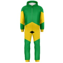 Jamaica Flag Hooded Jumpsuit (men)  by FlagGallery