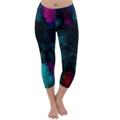 Don t Complicate Your Mind Capri Winter Leggings  by WensdaiAmbrose