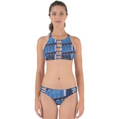 Abstract Architecture Background Perfectly Cut Out Bikini Set by Pakrebo