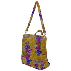 Marble Texture Abstract Abstraction Crossbody Backpack by Pakrebo
