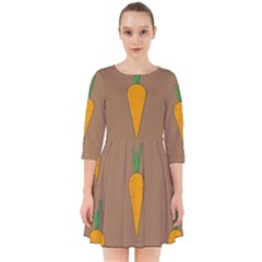 Healthy Fresh Carrot Smock Dress by HermanTelo