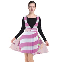 Easter Egg Plunge Pinafore Dress by Bajindul