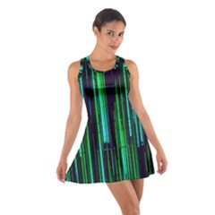Background Blur Cotton Racerback Dress by Bajindul