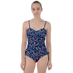 Midnight Florals Sweetheart Tankini Set by VeataAtticus