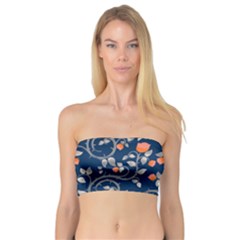 Midnight Florals Bandeau Top by VeataAtticus