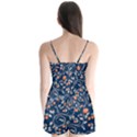 Midnight Florals Satin Pajamas Set View2