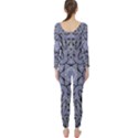 Mosaic Pattern Long Sleeve Catsuit View2