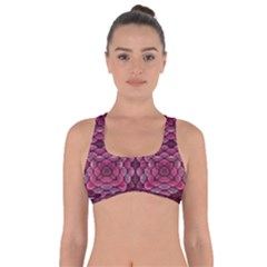 Abstract Pattern Mandala Decorative Got No Strings Sports Bra by Pakrebo