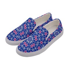 Digital Art Art Artwork Abstract Star Women s Canvas Slip Ons by Pakrebo