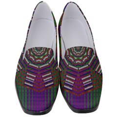Orchid Landscape With A Star Women s Classic Loafer Heels by pepitasart