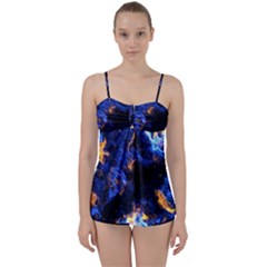 Universe Exploded Babydoll Tankini Set by WensdaiAmbrose
