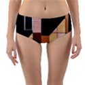 Architectural Design Architecture Building Colors Reversible Mid-Waist Bikini Bottoms View3