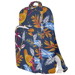 Colorful Birds In Nature Double Compartment Backpack by Sobalvarro