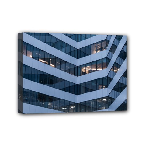 Architectural Design Architecture Building Business Mini Canvas 7  X 5  (stretched) by Pakrebo