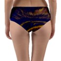Bomb Background Pattern Explode Reversible Mid-Waist Bikini Bottoms View2