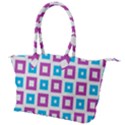Pattern Plaid Canvas Shoulder Bag View1