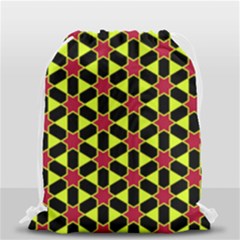 Pattern Texture Backgrounds Drawstring Bag (small) by HermanTelo