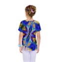 Art Kaleidoscope Meditation Mosaic Kids  One Piece Tee View2