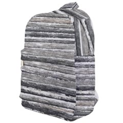 Striped Grunge Print Design Classic Backpack by dflcprintsclothing