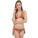 Background Texture Mosaic Tie It Up Bikini Set View1