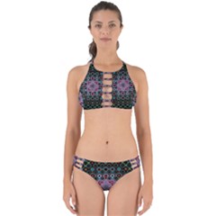 Digital Art Background Colors Perfectly Cut Out Bikini Set by Sudhe