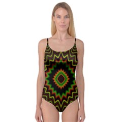 Fractal Artwork Idea Allegory Abstract Camisole Leotard  by Sudhe