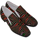 Abstract Art Fractal Art Pattern Women Slip On Heel Loafers View3