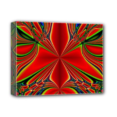 Abstract Abstract Art Fractal Deluxe Canvas 14  X 11  (stretched) by Sudhe