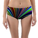 Background Design Pattern Colorful Reversible Mid-Waist Bikini Bottoms View3