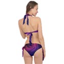 Abstract Pattern Art Tie It Up Bikini Set View2