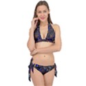 Art Design Colors Fantasy Abstract Tie It Up Bikini Set View1