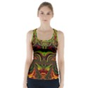 Fractal Art Artwork Design Art Pattern Racer Back Sports Top View1