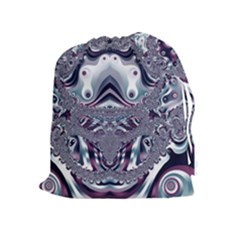 Fractal Art Artwork Design Drawstring Pouch (xl) by Pakrebo