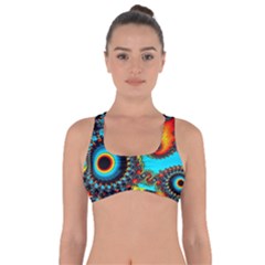 Artwork Fractal Digital Art Got No Strings Sports Bra by Pakrebo