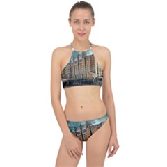 Architecture City Building Travel Racer Front Bikini Set by Wegoenart