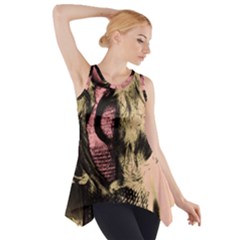 Ghostly Doll Side Drop Tank Tunic by snowwhitegirl