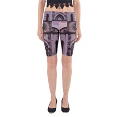 Cathedral Yoga Cropped Leggings by snowwhitegirl
