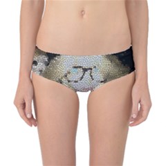 Cat Ears Doll Stained Glass Classic Bikini Bottoms by snowwhitegirl