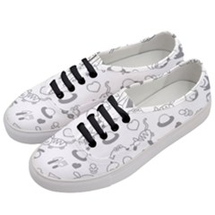 Children Drawings Baby Fish Cat Women s Classic Low Top Sneakers by Wegoenart