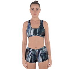 Architecture Frankfurt Reflection Racerback Boyleg Bikini Set by Wegoenart