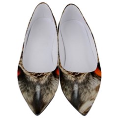 Owl Bird Eyes Eagle Owl Birds Women s Low Heels by Wegoenart