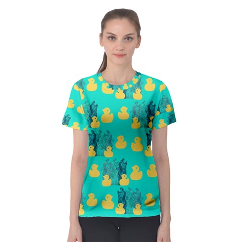 Little Yellow Duckies Women s Sport Mesh Tee by VeataAtticus