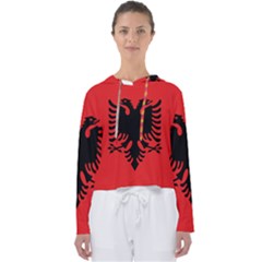 Albania Flag Women s Slouchy Sweat by FlagGallery
