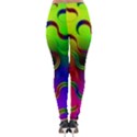 Ball Sphere Digital Art Fractals Lightweight Velour Leggings View2