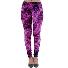 Fractal Art Digital Art Lightweight Velour Leggings by Pakrebo