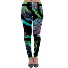 Design 11 Lightweight Velour Leggings by TajahOlsonDesigns