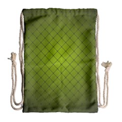 Hexagon Background Line Drawstring Bag (large) by HermanTelo
