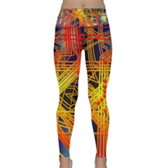 Board Circuits Control Center Trace Lightweight Velour Classic Yoga Leggings by Pakrebo