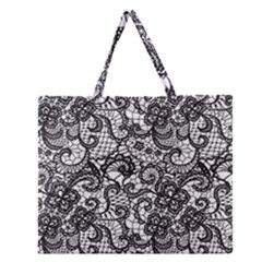 Encaje Zipper Large Tote Bag by Sobalvarro