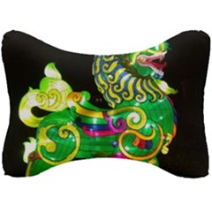Green Ki Rin Seat Head Rest Cushion by Riverwoman